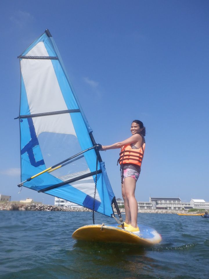 澎湖旅遊-井垵三合一(獨木舟，滑水，風帆)